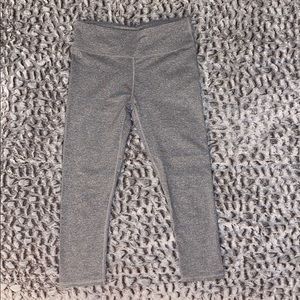 Fabletics Gray/Black Salar Capris Size S